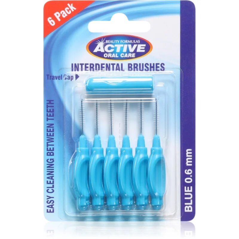 Beauty Formulas Oral Care mezizubní kartáčky 6 ks