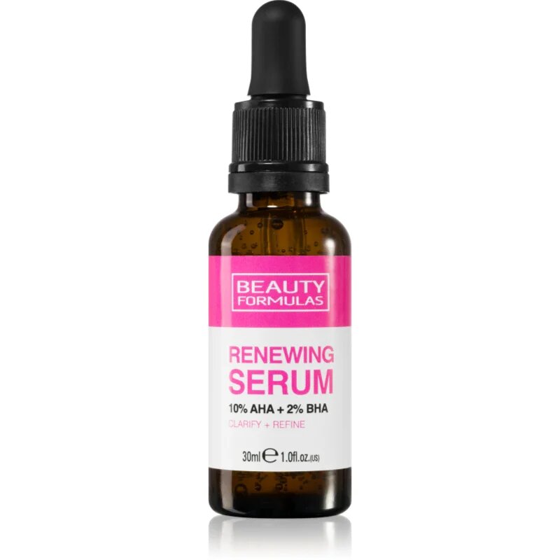 Beauty Formulas Renewing 10% AHA + 2% BHA obnovující sérum 30 ml