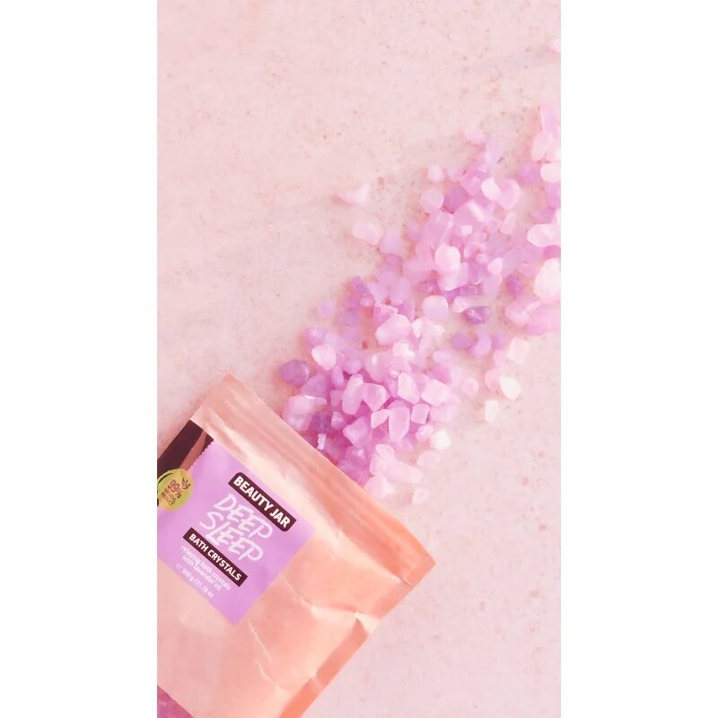 Beauty Jar Deep Sleep zklidňující sůl do koupele s levandulí 600 g