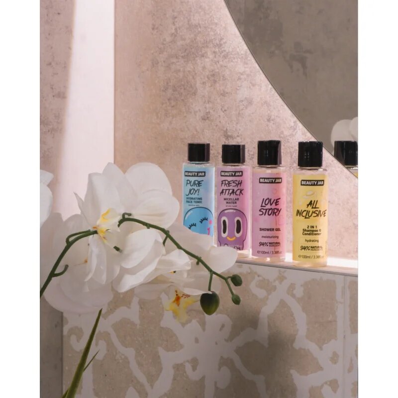 Beauty Jar Love Story jemný sprchový gel 100 ml