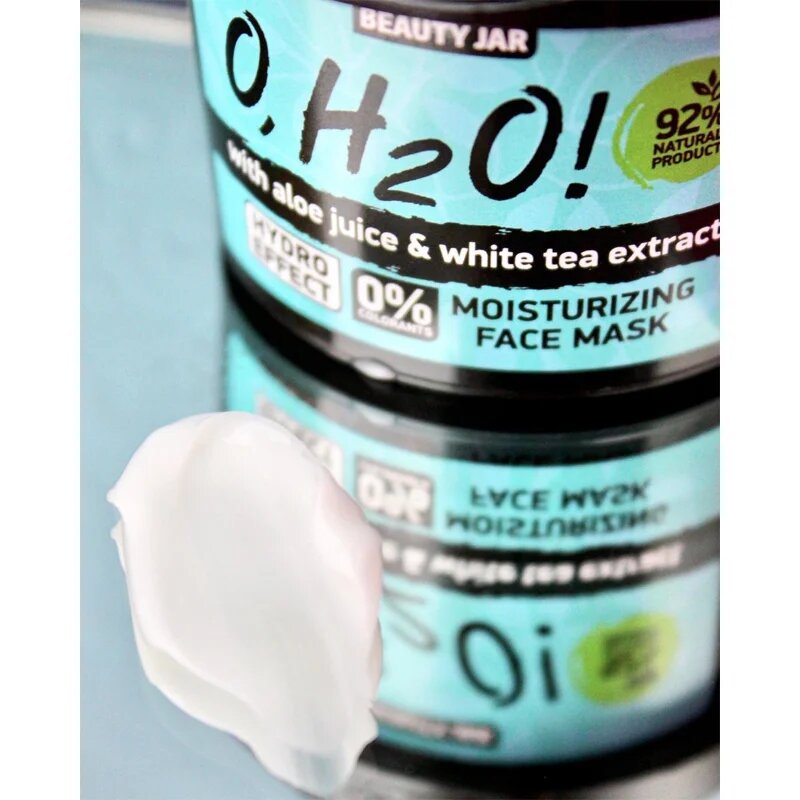 Beauty Jar O H2O! hydratační pleťová maska s aloe vera 120 g