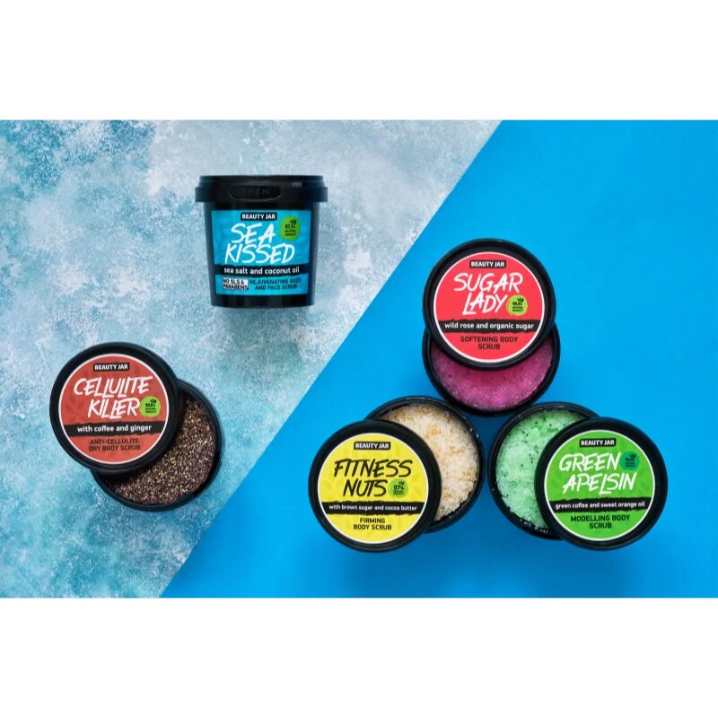 Beauty Jar Sea Kissed peeling na obličej i tělo s mořskou solí 200 g