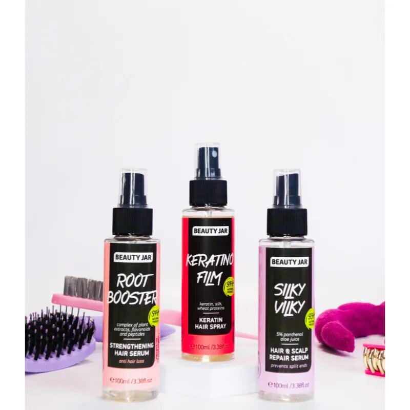 Beauty Jar Silky Vilky regenerační sérum na vlasy a vlasovou pokožku 100 ml
