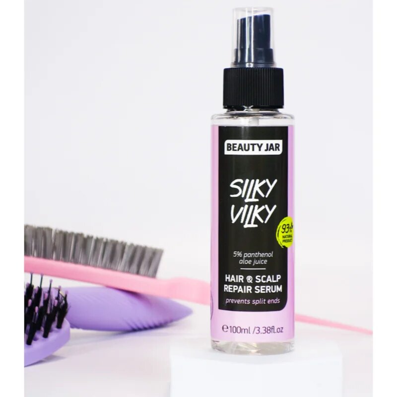 Beauty Jar Silky Vilky regenerační sérum na vlasy a vlasovou pokožku 100 ml