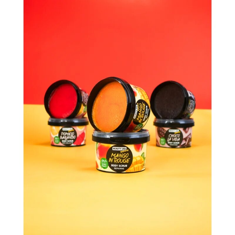 Beauty Jar Yummy Choco La'vida tělový peeling 360 g