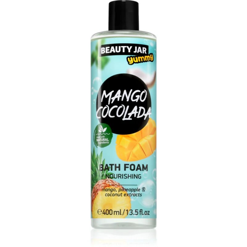 Beauty Jar Yummy Mango Cocolada pěna do koupele s vyživujícím účinkem 400 ml