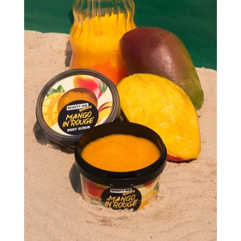Beauty Jar Yummy Mango in Rouge tělový peeling 360 g