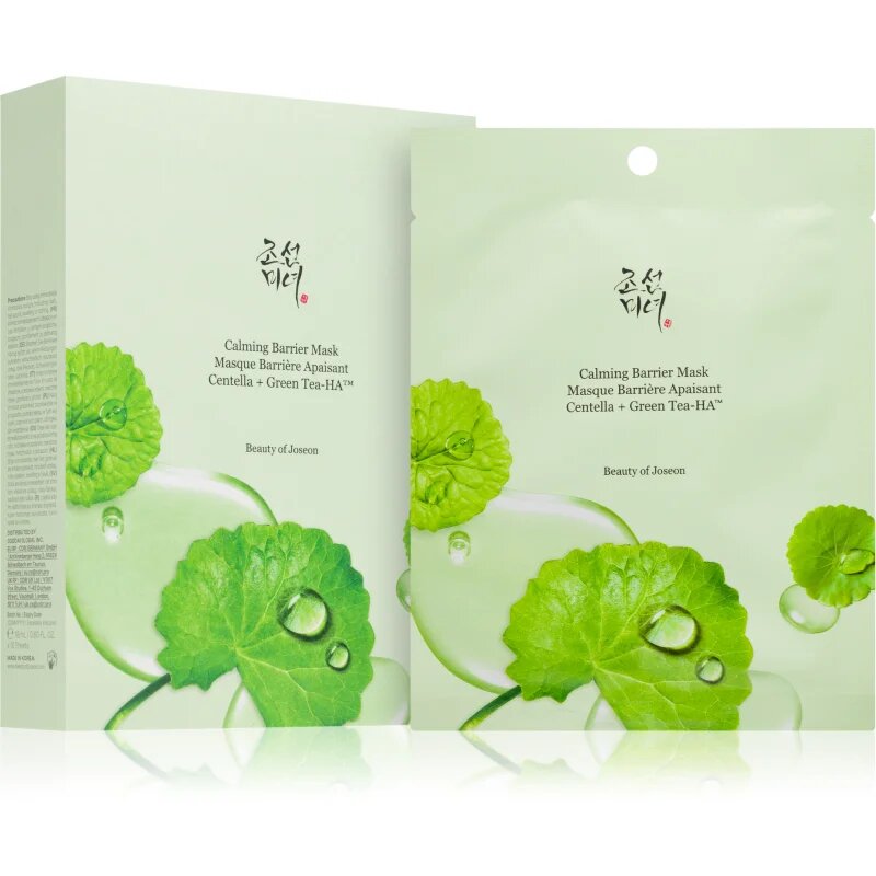 Beauty of Joseon Calming Barrier Mask zklidňující plátýnková maska 10 ks