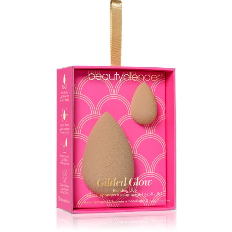 beautyblender® Gilded Glow houbička na make-up v dárkovém balení