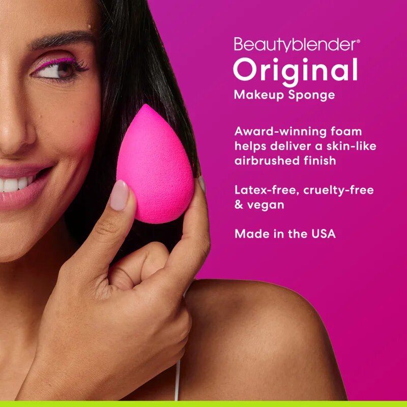 beautyblender® Original houbička na make-up Pink 1 ks