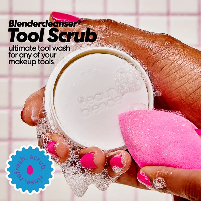 beautyblender® Tool Scrub Unscented tuhý čistič na make-up houbičky a štětce 28.3 g