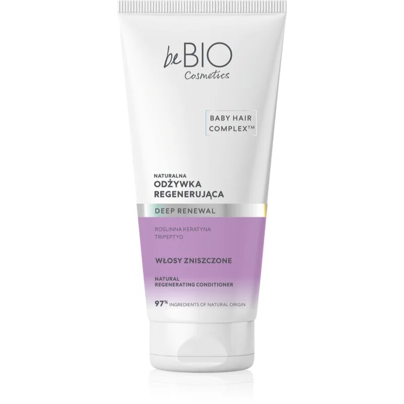 beBIO Baby Hair Complex Deep Renewal regenerační kondicionér pro poškozené vlasy 200 ml