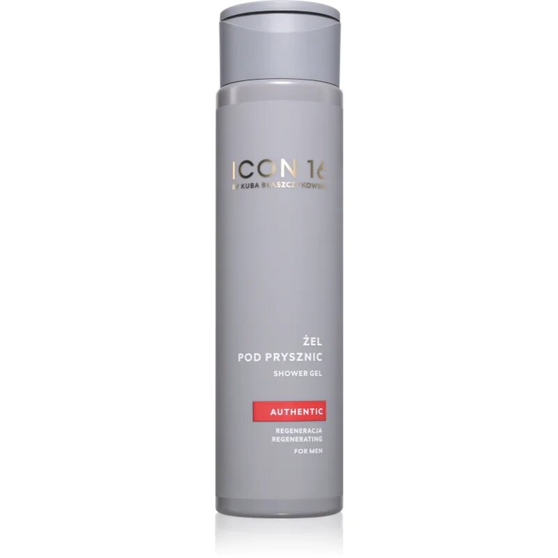 beBIO ICON16 Authentic regenerační sprchový gel pro muže 300 ml