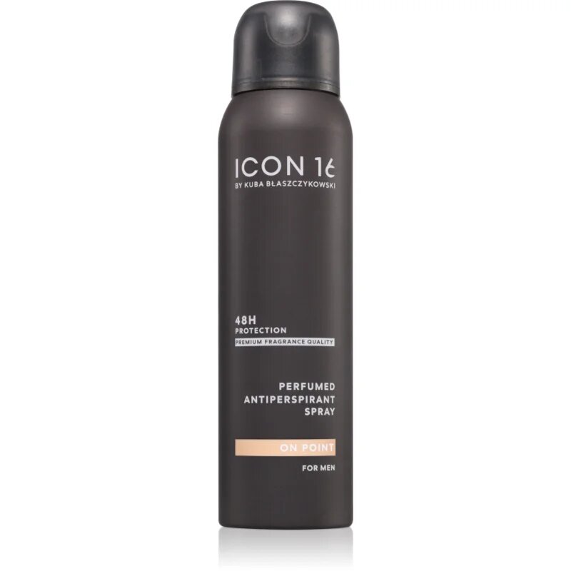 beBIO ICON16 On Point antiperspirant ve spreji pro muže 150 ml