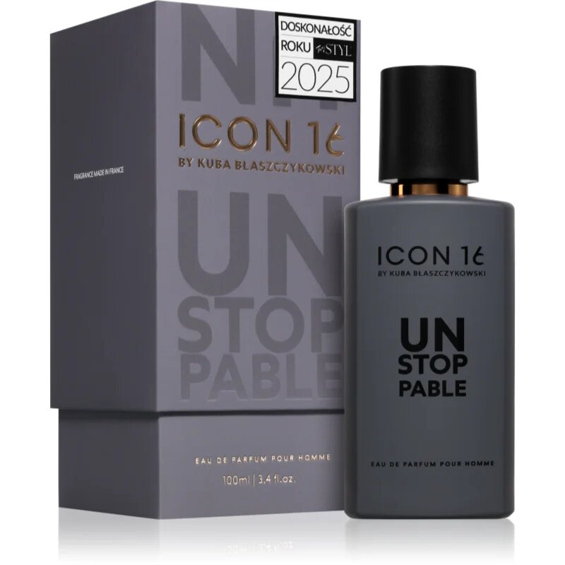 beBIO ICON16 Unstoppable parfémovaná voda pro muže 100 ml