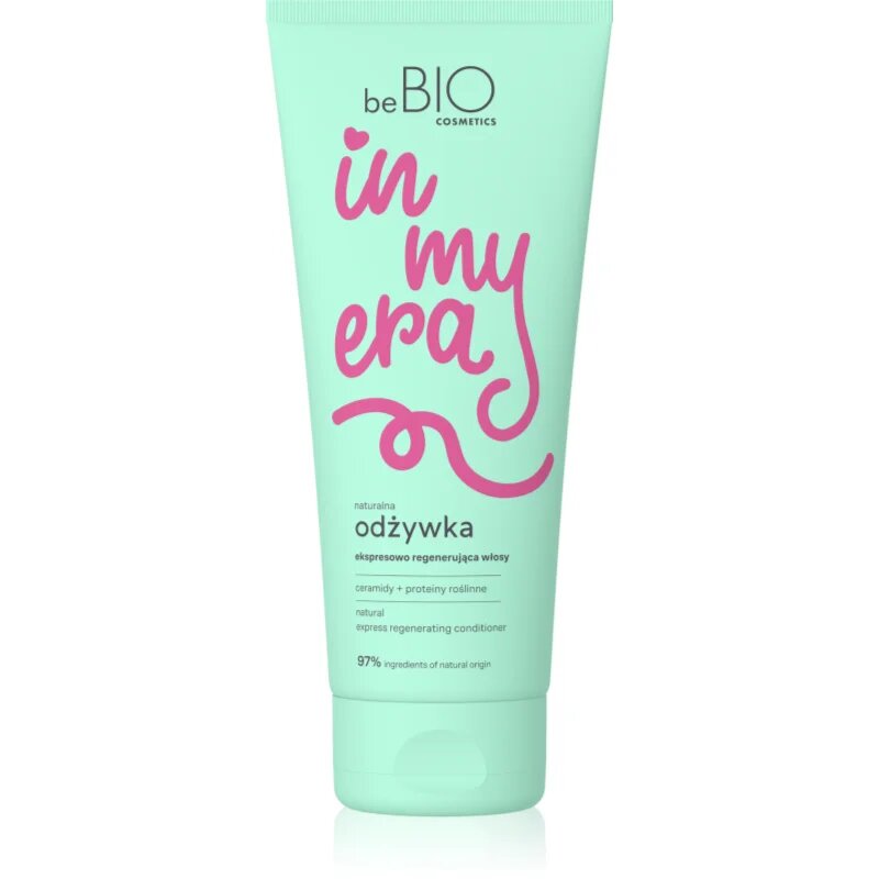 beBIO In My Era Natural Express Hair Repair regenerační kondicionér pro suché a poškozené vlasy 200 ml