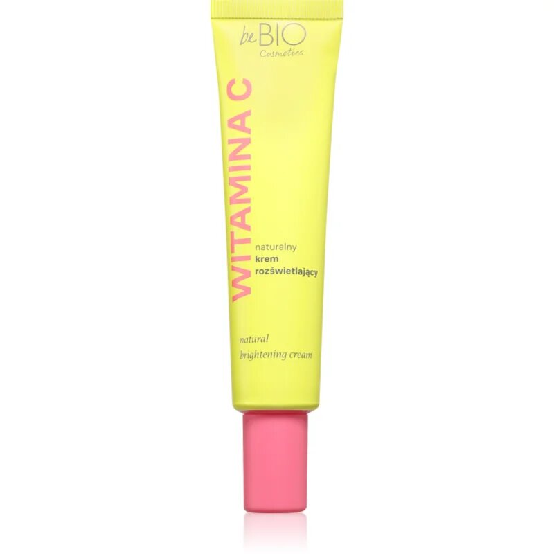 beBIO Natural Brightening Cream rozjasňující pleťový krém 40 ml