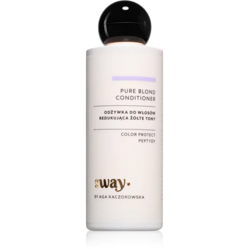 beBIO SWAY Pure Blond kondicionér proti žlutým tónům 200 ml