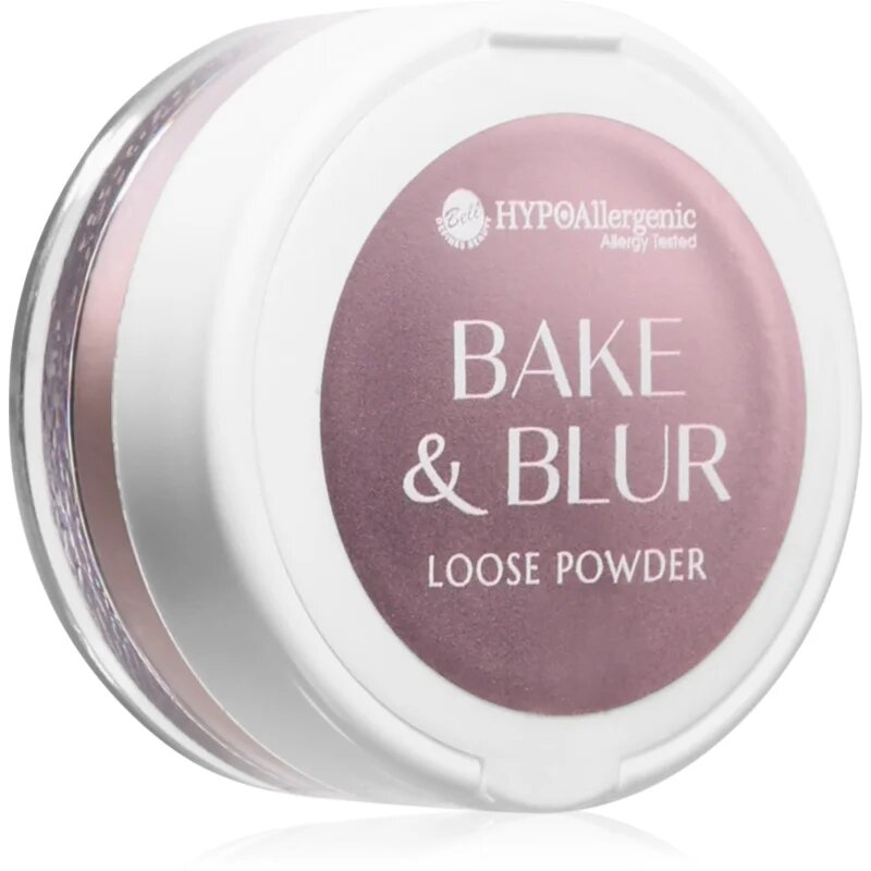 Bell HYPOallergenic Bake & Blur sypký pudr odstín 01 Cotton Candy 4 g