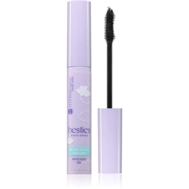 Bell HYPOallergenic Besties řasenka pro objem a zahuštění řas odstín 01 Worthy 8 g