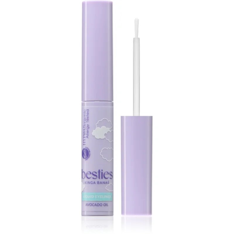 Bell HYPOallergenic Besties tekuté oční linky odstín 01 Blackest Night 4 g