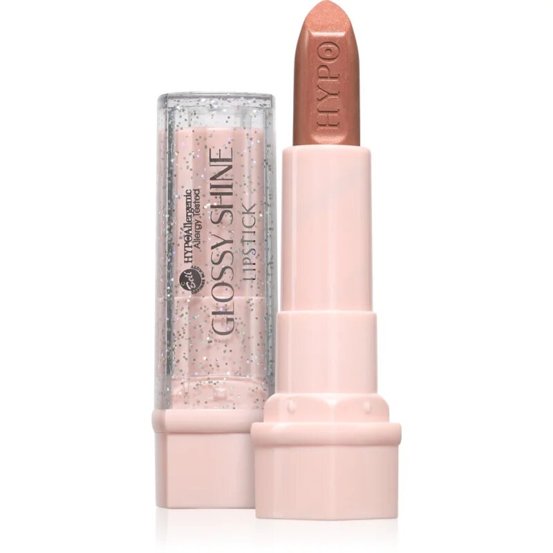 Bell HYPOallergenic Glossy Shine hydratační lesklá rtěnka odstín 02 Cocoa Drizzle 4 g