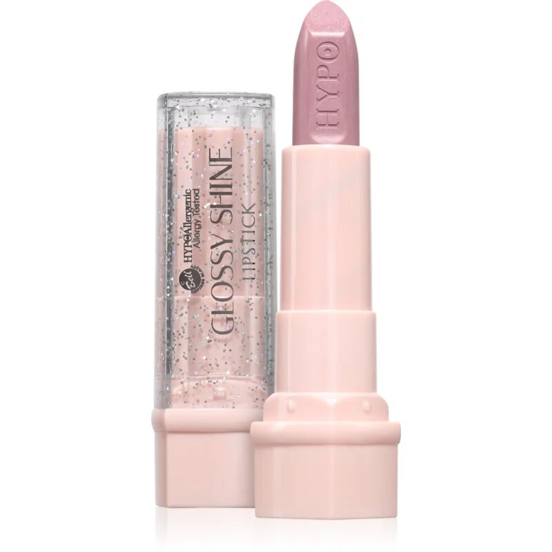 Bell HYPOallergenic Glossy Shine hydratační lesklá rtěnka odstín Petal Dusk 4 g