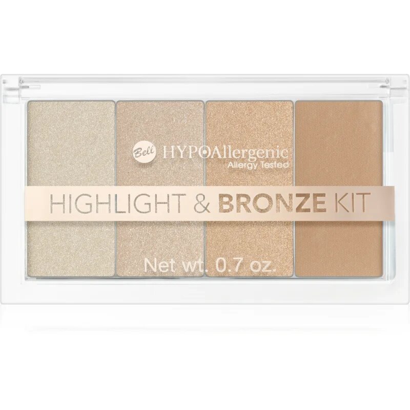 Bell HYPOallergenic konturovací a rozjasňující paleta 20 g