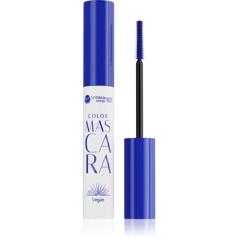 Bell HYPOallergenic objemová a prodlužující řasenka odstín 02 Neon Blue 8 g