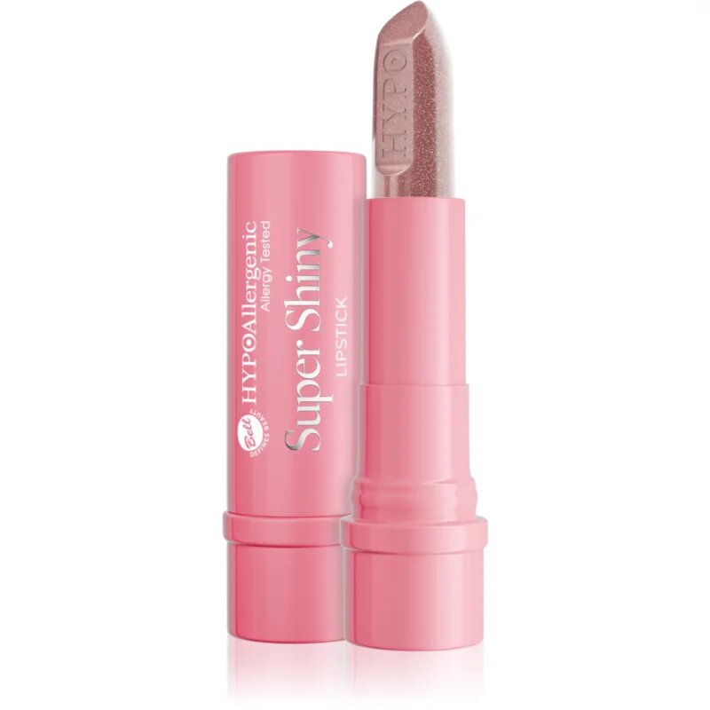 Bell HYPOallergenic Super Shiny Lipstick hydratační lesklá rtěnka odstín 001 Charming Nude 4.2 g