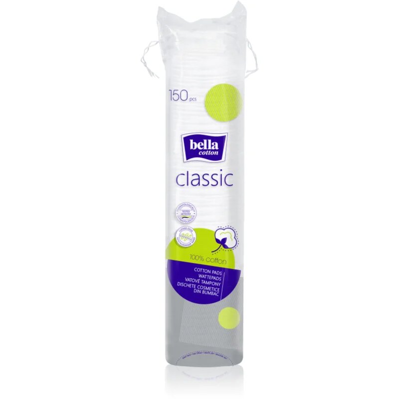 BELLA Cotton Classic odličovací tampony 150 ks