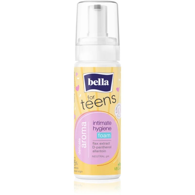 BELLA For Teens Aroma intimní mycí pěna pro dívky 150 ml