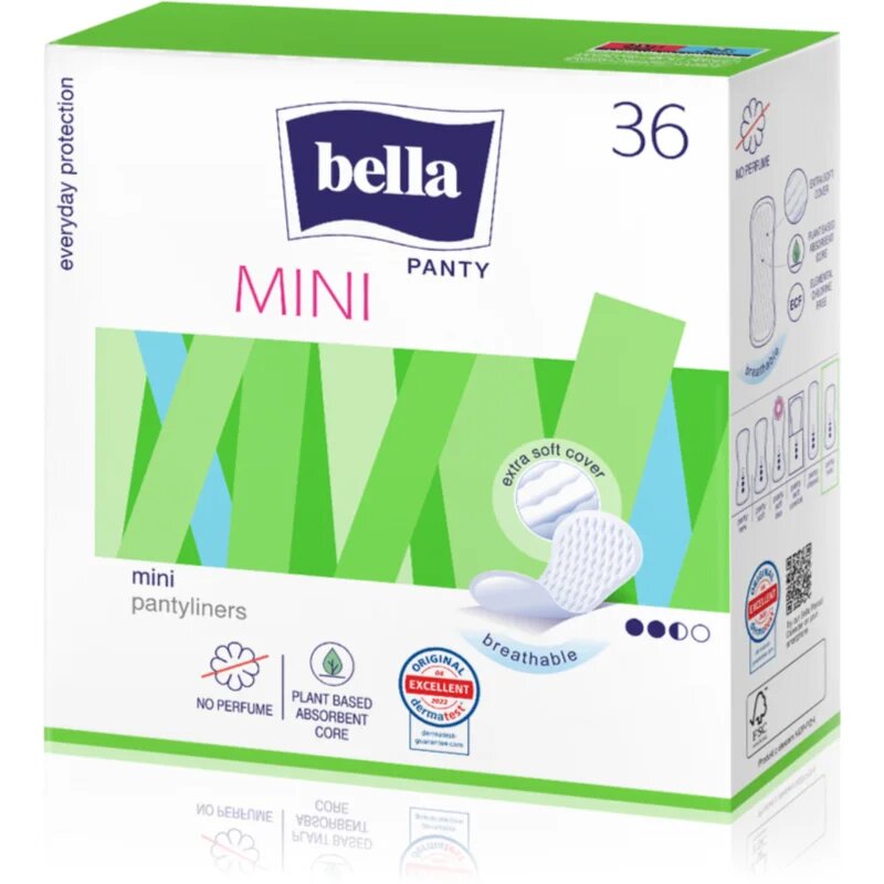 BELLA Panty Mini slipové vložky 36 ks