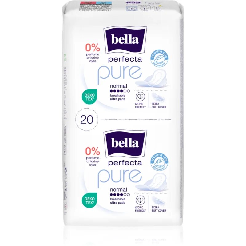 BELLA Perfecta Pure Normal ultratenké menstruační vložky 20 ks