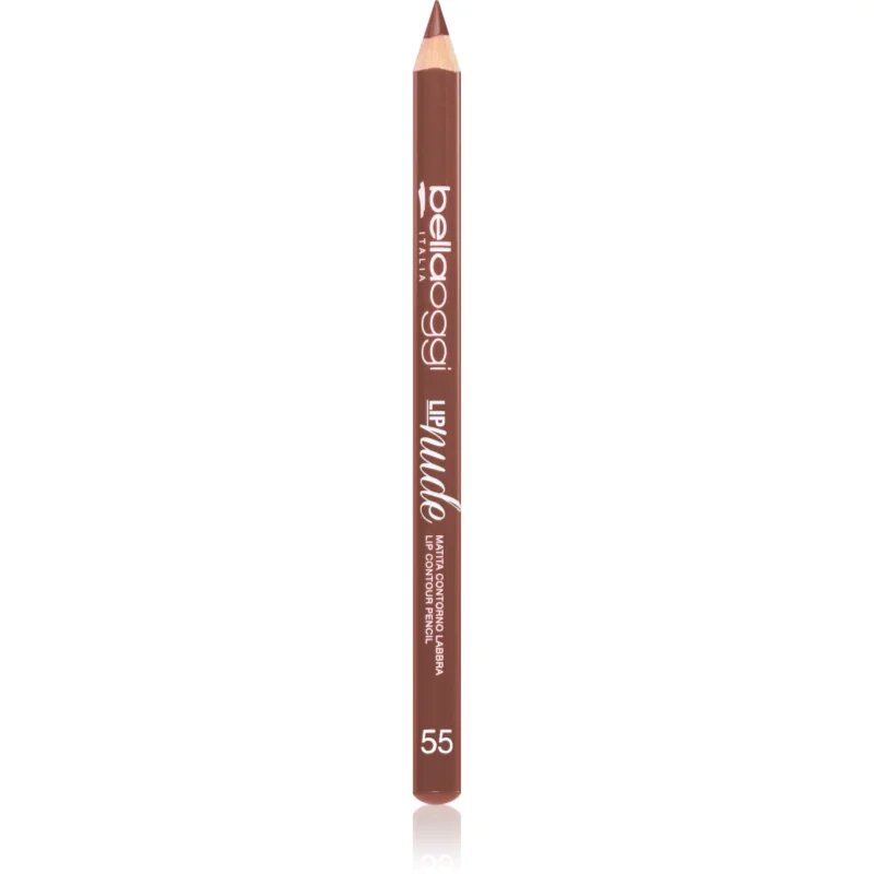 bellaoggi Lip Nude matná tužka na rty odstín 55 Milk & Coffee 1.1 g