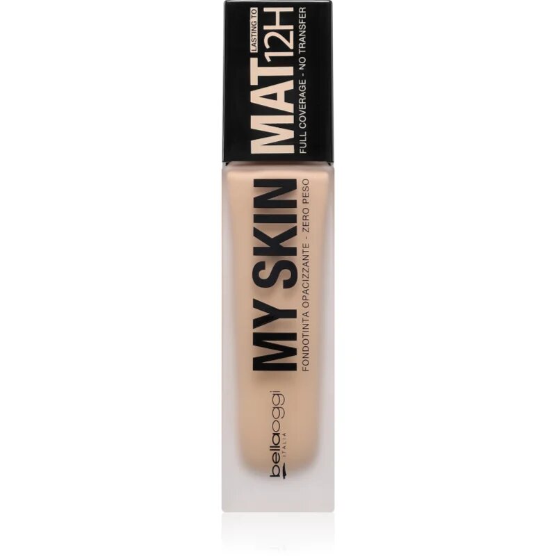 bellaoggi My Skin Mat 12H dlouhotrvající matující make-up odstín Neutral Beige 30 ml