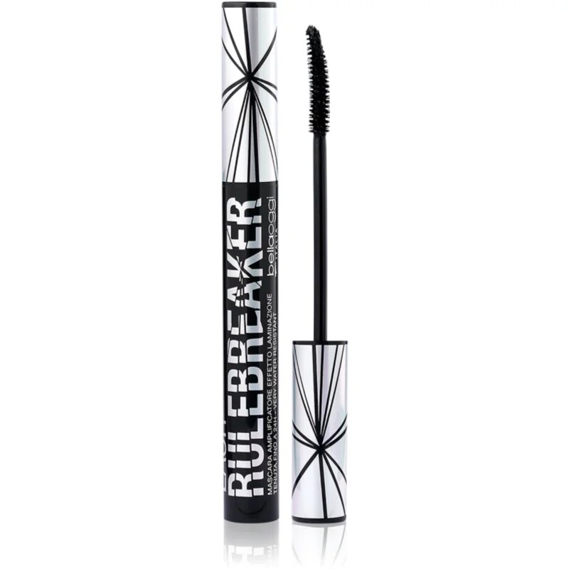bellaoggi Rule Breaker Mascara voděodolná řasenka pro prodloužení natočení a objem odstín Black 6 ml