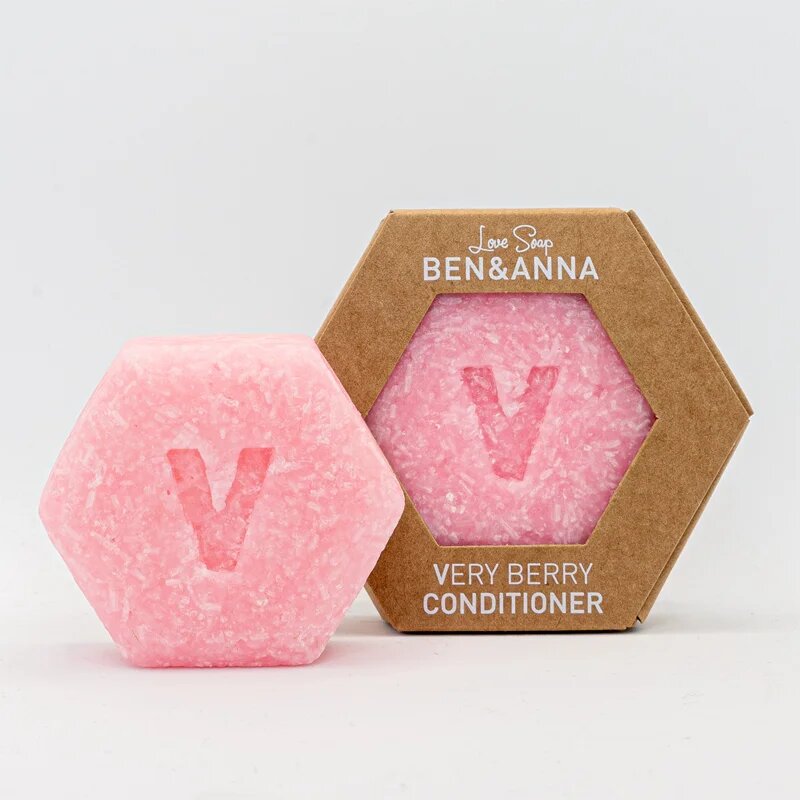 BEN&ANNA Love Soap Conditioner tuhý kondicionér Very Berry 60 g