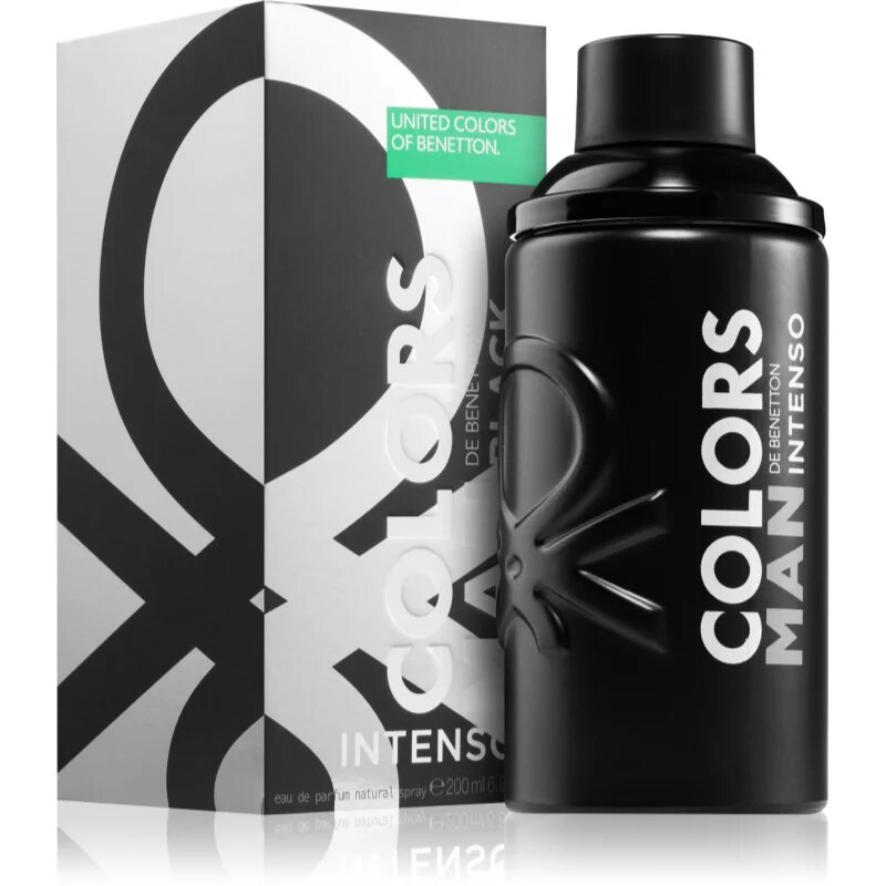 Benetton Colors de Man Black Intenso toaletní voda pro muže 200 ml