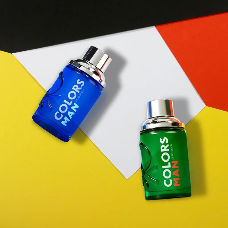 Benetton Colors de Man Blue toaletní voda pro muže 60 ml