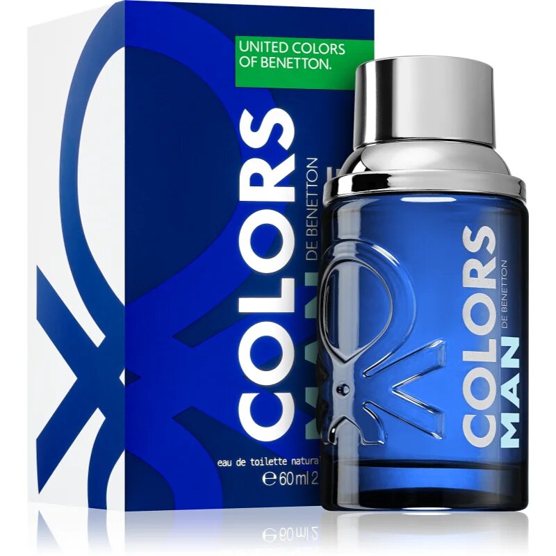 Benetton Colors de Man Blue toaletní voda pro muže 60 ml