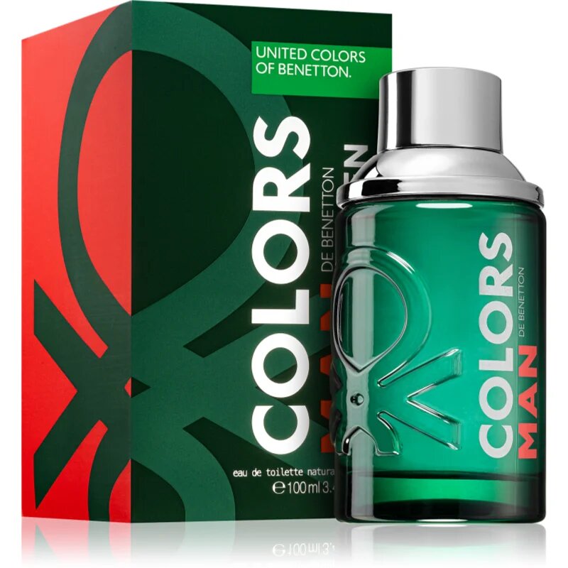 Benetton Colors de Man Green toaletní voda pro muže 100 ml
