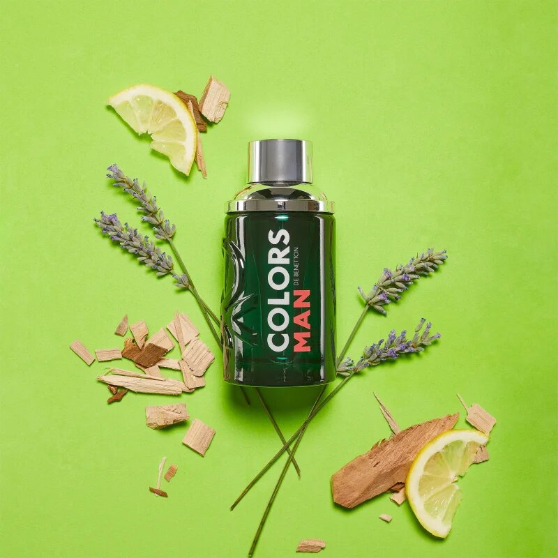 Benetton Colors de Man Green toaletní voda pro muže 100 ml