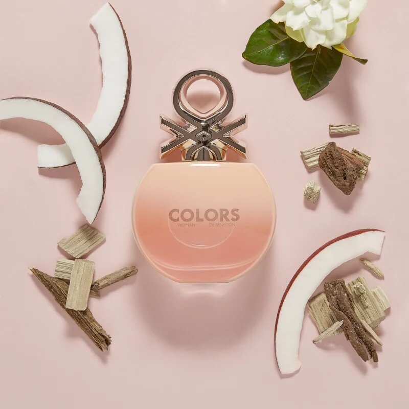 Benetton Colors de Woman Rose toaletní voda pro ženy 50 ml