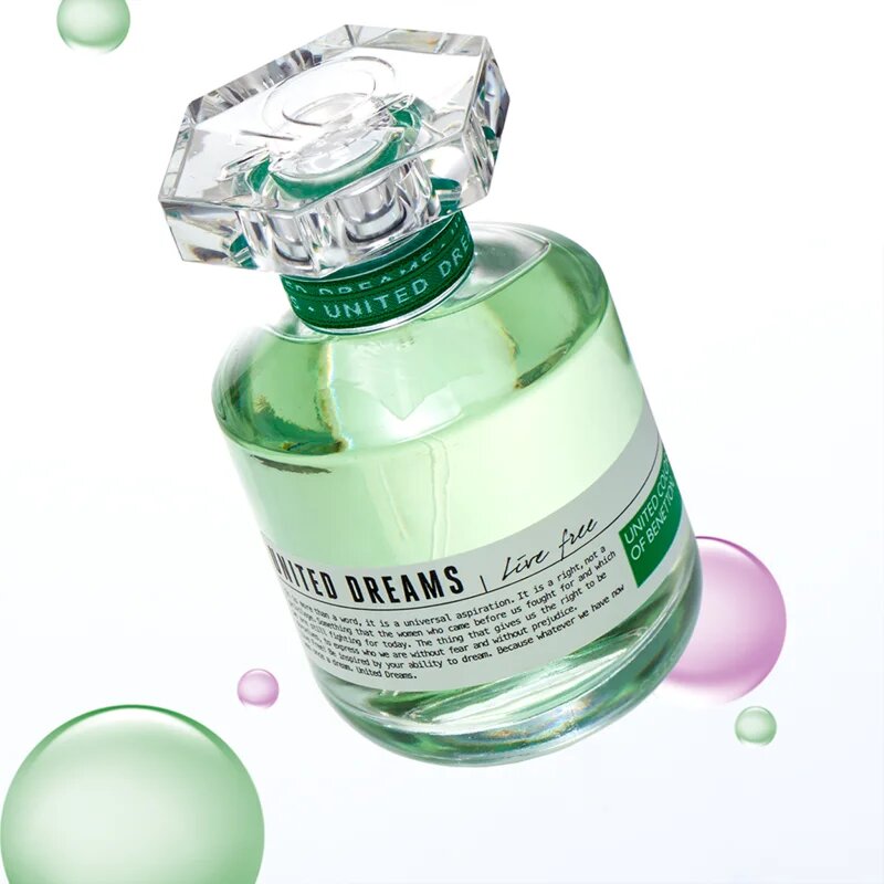 Benetton United Dreams for her Live Free toaletní voda pro ženy 50 ml