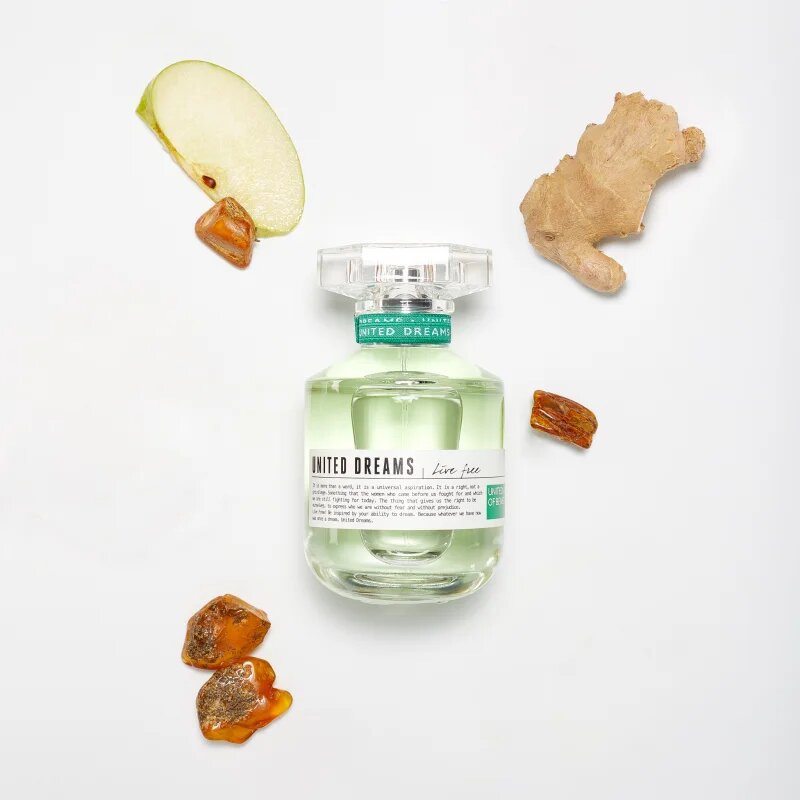 Benetton United Dreams for her Live Free toaletní voda pro ženy 80 ml