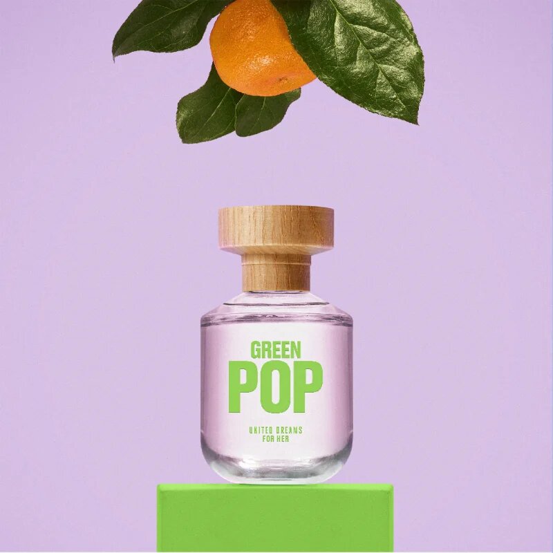 Benetton United Dreams Green Pop For Her toaletní voda pro ženy 80 ml