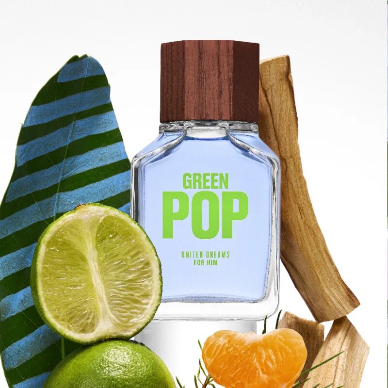 Benetton United Dreams Green Pop For Him toaletní voda pro muže 100 ml