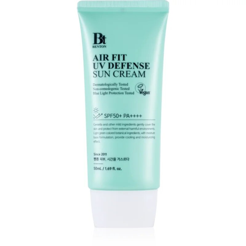 Benton Air Fit UV Defense zklidňující ochranná emulze SPF 50+ 50 ml