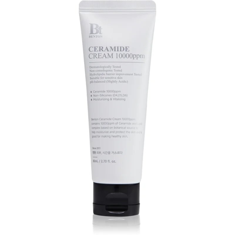 Benton Ceramide zklidňující a hydratační krém pro regeneraci a obnovu pleti 80 ml